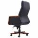 Кресло HAWASAN (ХАВАСАН) "Overlord EX-770", мультиблок, дерево, натуральная кожа, черное, 532934. Фото товара с разных ракурсов.