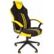 Игровое кресло Chairman game 26 Россия текстиль_экокожа черный/желтый главное фото в маленьком размере