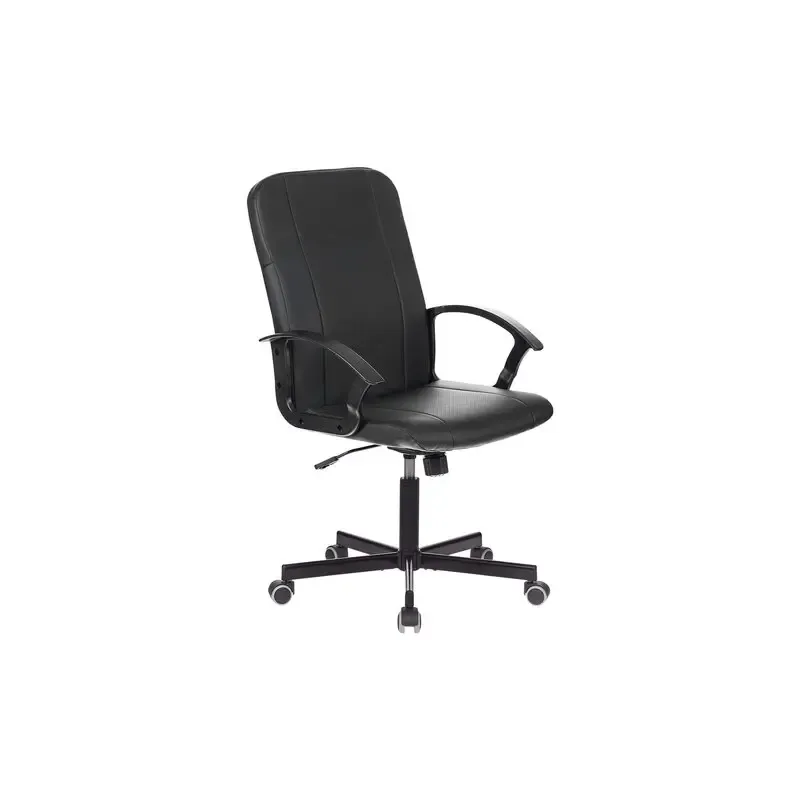 Кресло руководителя Simple EX-521, компактная упаковка, экокожа, черное главное фото